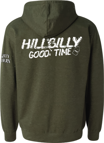Hoodie - Pullover : 4x4 & Hillbilly Good Time