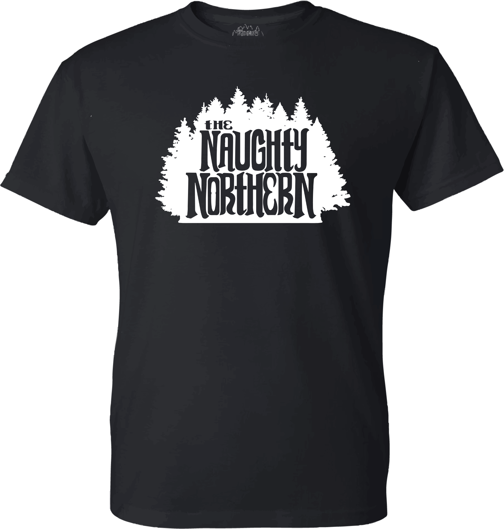T-Shirt : The Naughty Northern - Black