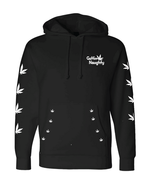 Hoodie : Gettin' Naughty - Black