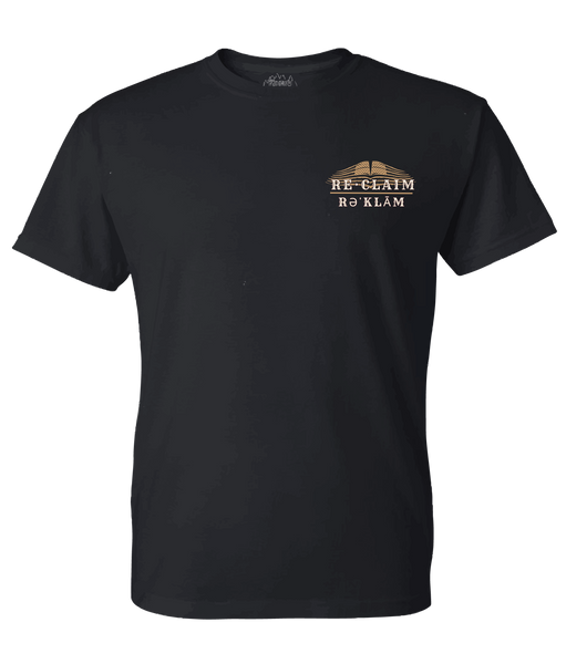 T-Shirt : Reclaim & George Washington - Black