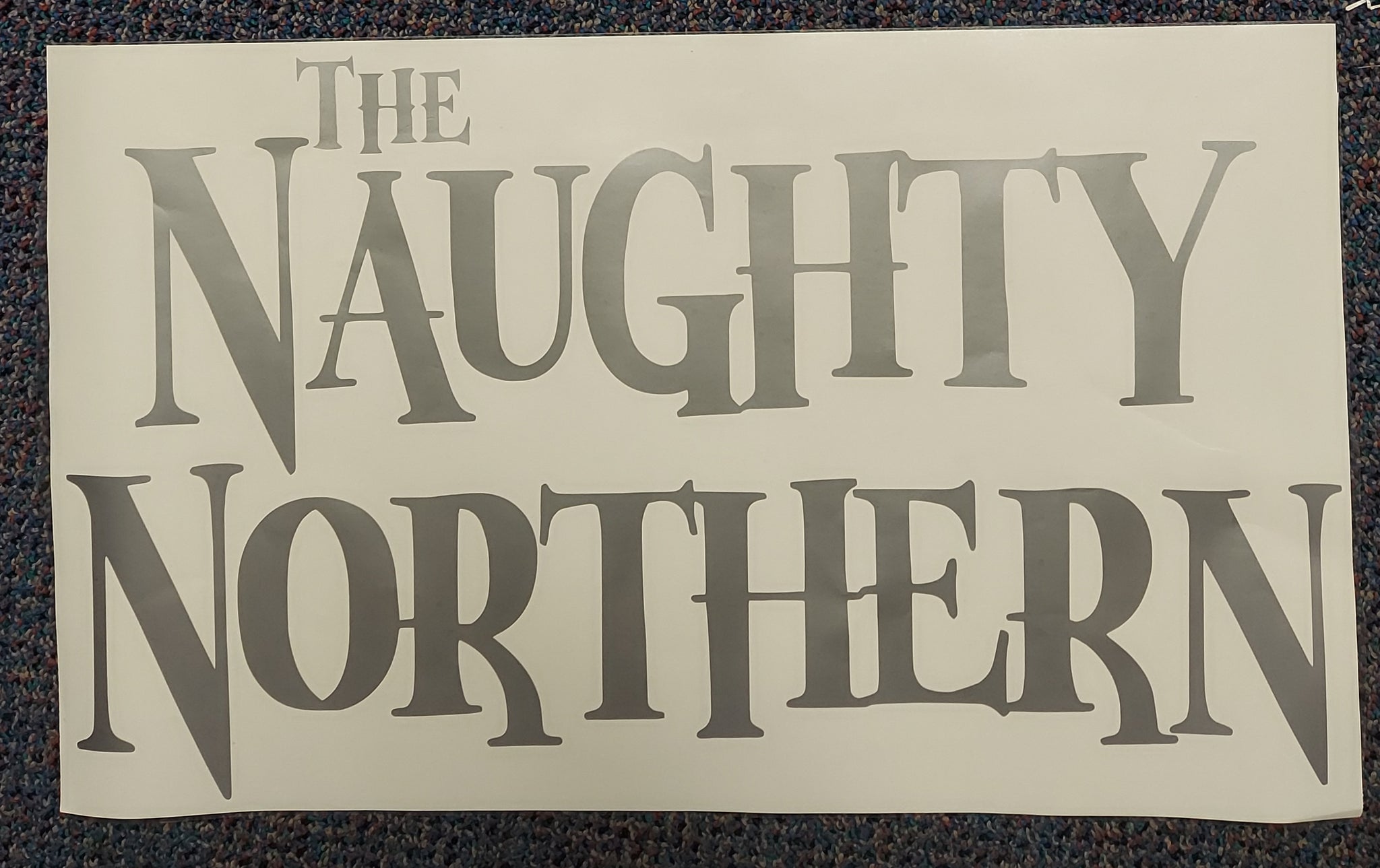 Large Decal : The Naughty Northern