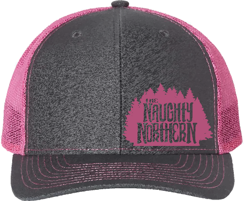 Charcoal/ Pink Hat