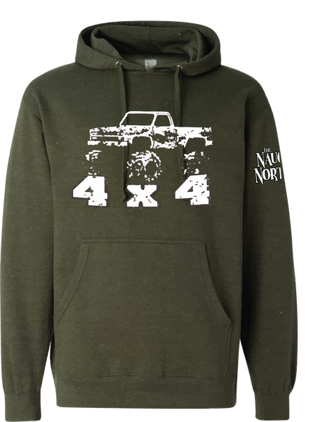 Hoodie - Pullover : 4x4 & Hillbilly Good Time