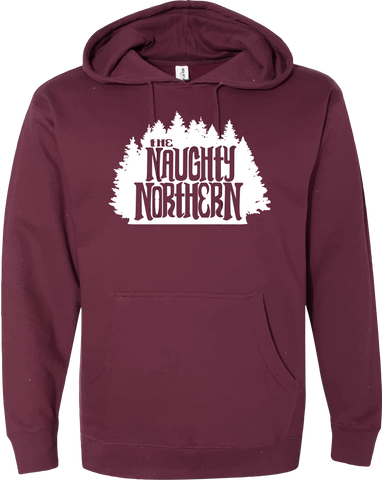 Hoodie - Pullover : The Naughty Northern Logo : Multiple Colors