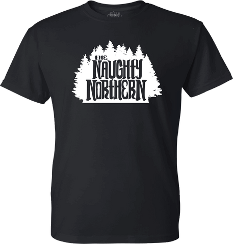 T-Shirt : The Naughty Northern - Black