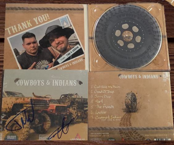 "Cowboy's & Indian's" - The Naughty Northern X Arrowhead CD